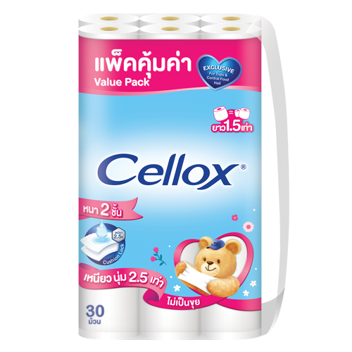 Cellox Purify 2 ply 1.5 เท่า